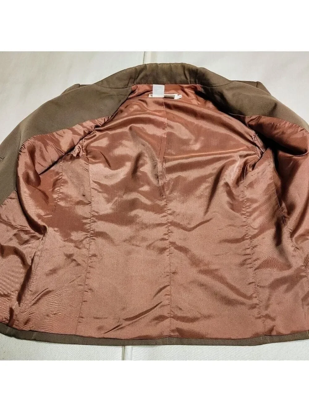 Christian Dior Brown Wool Blazer Jacket Size 4